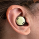 A picture of the galaxy buds pro worn in ear